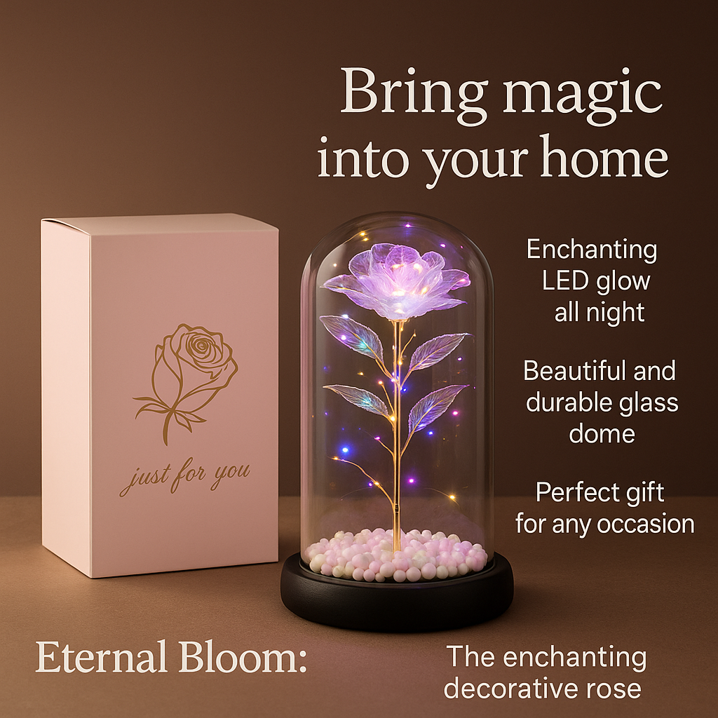 Eternal Bloom: Light Up Rose