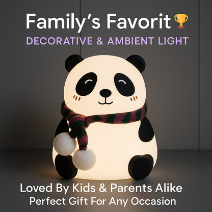 Cute Panda Light Lamp For Kids